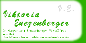 viktoria enczenberger business card